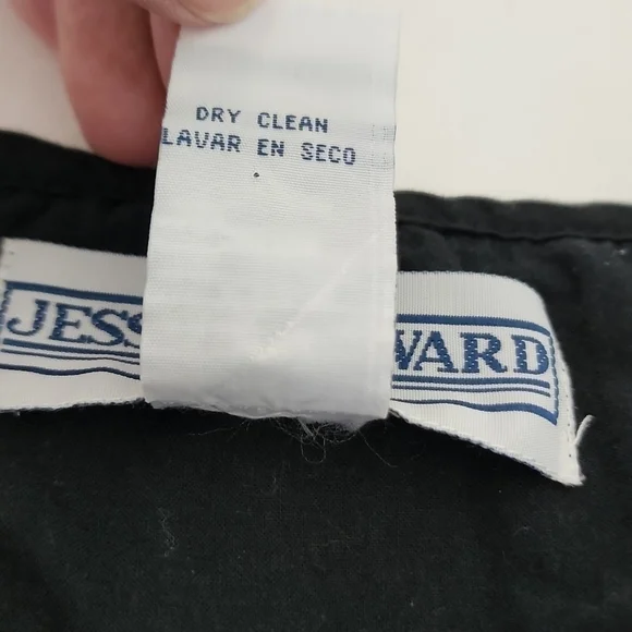 Jessica Howard Bohemian Black Embroidered Bodice Dress Size 8 - Picture 10 of 11